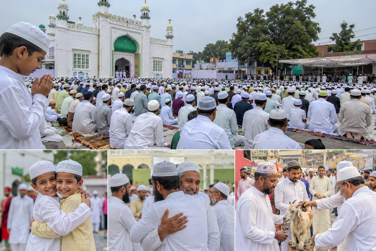 🌙✨ ਜਲੰਧਰ ‘ਚ ਅਕੀਦਤ ਤੇ ਭਾਈਚਾਰੇ ਨਾਲ ਮਨਾਈ ਗਈ ਬਕਰੀਦ 🕌🤝