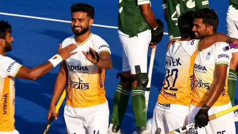 🏑🔥 FIH Pro League ‘ਚ ਭਾਰਤ ਦਾ ਪਾਕਿਸਤਾਨ ‘ਤੇ ਕਹਿਰ! Team India ਨੇ 7-1 ਨਾਲ ਰੌਂਦਿਆ, ਇੱਕ ਹਫ਼ਤੇ ‘ਚ ਦੂਜੀ ਵਾਰ ਚਟਾਈ ਧੂੜ 🇮🇳💥