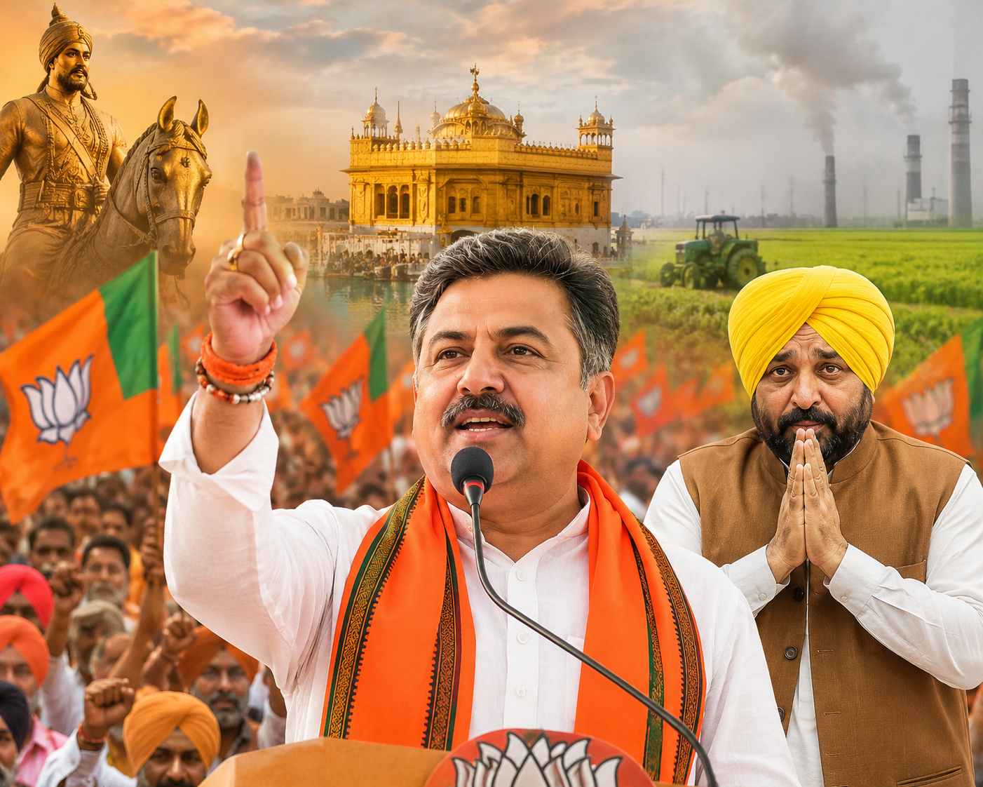 🚨🔥 “2047 ਤੱਕ ਪੰਜਾਬ ਬਣੇਗਾ ਵਿਕਸਿਤ ਸੂਬਾ!” — BJP ਪ੍ਰਧਾਨ ਨਿਤਿਨ ਨਬੀਨ ਦਾ ਵੱਡਾ ਦਾਅਵਾ, ਕਿਹਾ: “ਵਾਪਸ ਲਿਆਵਾਂਗੇ ਪੰਜਾਬ ਦਾ ਖੋਇਆ ਸ਼ਾਨੋ-ਸ਼ੌਕਤ” 🇮🇳🏛️