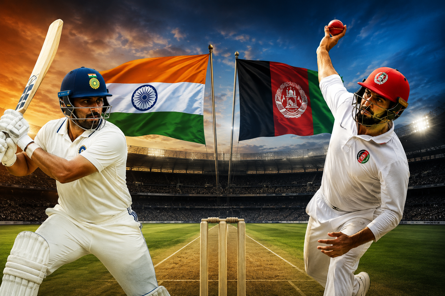 🏏🔥 IND vs AFG Test 2026: 8 ਸਾਲਾਂ ਬਾਅਦ ਫਿਰ ਆਮਨੇ-ਸਾਮਨੇ ਭਾਰਤ ਤੇ ਅਫਗਾਨਿਸਤਾਨ! ਅੱਜ ਤੋਂ ਸ਼ੁਰੂ ਹੋਵੇਗਾ ਇਤਿਹਾਸਕ ਟੈਸਟ ਮੁਕਾਬਲਾ 🇮🇳🇦🇫