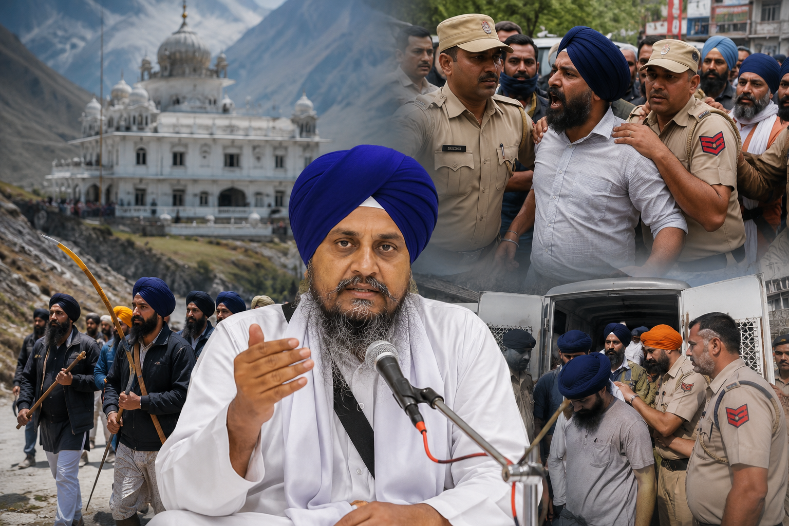 🚨⚔️ ਕ੍ਰਣਪ੍ਰਯਾਗ ਮਾਮਲੇ ‘ਤੇ ਸ੍ਰੀ ਅਕਾਲ ਤਖ਼ਤ ਸਾਹਿਬ ਦੇ ਜਥੇਦਾਰ ਦਾ ਵੱਡਾ ਸਖ਼ਤ ਸਟੈਂਡ! ਸਿੱਖ ਨੌਜਵਾਨਾਂ ਨਾਲ ਕਥਿਤ ਦੁਰਵਿਵਹਾਰ ਅਤੇ ਪੁਲਿਸ ਦੀ “ਇਕਤਰਫ਼ਾ ਕਾਰਵਾਈ” ‘ਤੇ ਭੜਕੇ ਗਿਆਨੀ ਕੁਲਦੀਪ ਸਿੰਘ ਗੜਗੱਜ 😠🛑
